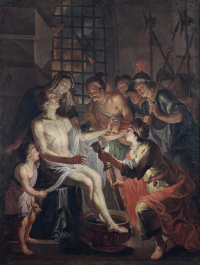 The Death of Seneca by Circle of Matthias Stom